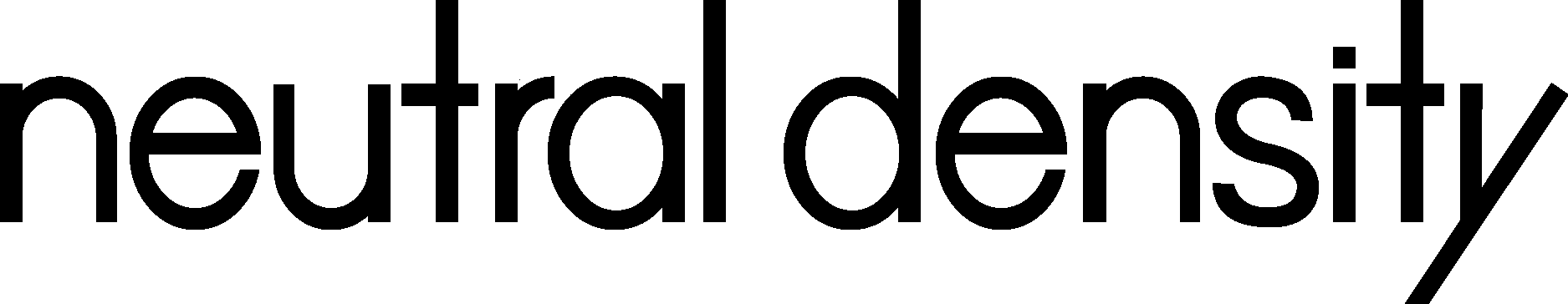 Neutral Density Logo Vector Logo